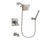 Delta Dryden Stainless Steel Finish Tub and Shower System w/Hand Shower DSP2147V