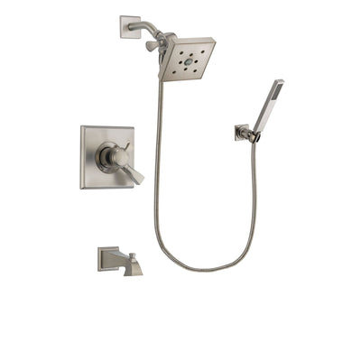 Delta Dryden Stainless Steel Finish Tub and Shower System w/Hand Shower DSP2213V