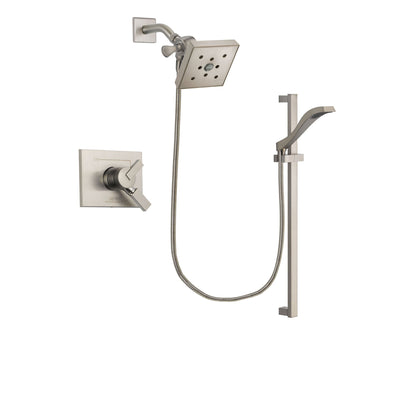 Delta Vero Stainless Steel Finish Shower Faucet System with Hand Shower DSP2270V