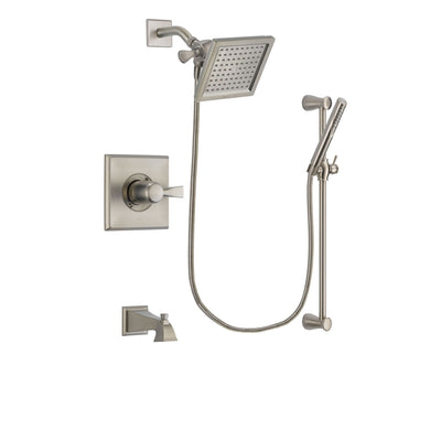 Delta Dryden Stainless Steel Finish Tub and Shower System w/Hand Shower DSP2297V