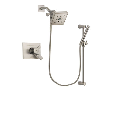 Delta Vero Stainless Steel Finish Shower Faucet System with Hand Shower DSP2324V