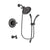 Delta Linden Venetian Bronze Finish Tub and Shower Faucet System Package with Large Rain Shower Head and 1-Spray Handshower with Slide Bar Includes Rough-in Valve and Tub Spout DSP2457V