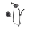 Delta Lahara Venetian Bronze Finish Dual Control Shower Faucet System Package with 5-1/2 inch Showerhead and 1-Spray Handshower with Slide Bar Includes Rough-in Valve DSP2490V