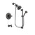 Delta Linden Venetian Bronze Finish Tub and Shower Faucet System Package with Shower Head and 5-Spray Personal Handshower with Slide Bar Includes Rough-in Valve and Tub Spout DSP2517V