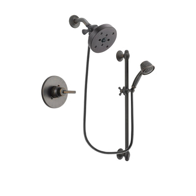 Delta Trinsic Venetian Bronze Shower Faucet System with Hand Shower DSP2604V