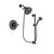 Delta Linden Venetian Bronze Finish Shower Faucet System Package with 5-1/2 inch Showerhead and 5-Spray Personal Handshower with Slide Bar Includes Rough-in Valve DSP2608V