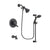 Delta Lahara Venetian Bronze Finish Dual Control Tub and Shower Faucet System Package with Water Efficient Showerhead and Personal Handheld Shower Spray with Slide Bar Includes Rough-in Valve and Tub Spout DSP2669V