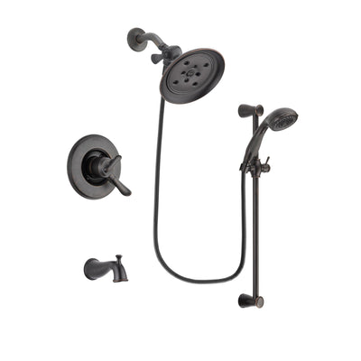 Delta Linden Venetian Bronze Tub and Shower Faucet System w/Hand Shower DSP2707V