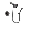 Delta Addison Venetian Bronze Finish Shower Faucet System Package with Large Rain Shower Head and Modern Wall Mount Personal Handheld Shower Spray Includes Rough-in Valve DSP2936V