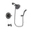 Delta Linden Venetian Bronze Finish Tub and Shower Faucet System Package with 5-1/2 inch Showerhead and Modern Wall Mount Personal Handheld Shower Spray Includes Rough-in Valve and Tub Spout DSP2967V