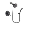 Delta Lahara Venetian Bronze Finish Dual Control Shower Faucet System Package with 5-1/2 inch Showerhead and Modern Wall Mount Personal Handheld Shower Spray Includes Rough-in Valve DSP2970V