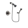 Delta Trinsic Venetian Bronze Finish Shower Faucet System Package with Water Efficient Showerhead and 3-Spray Wall-Mount Hand Shower Includes Rough-in Valve DSP3024V