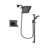 Delta Vero Venetian Bronze Finish Thermostatic Shower Faucet System Package with 6.5-inch Square Rain Showerhead and Modern Handheld Shower Spray with Slide Bar Includes Rough-in Valve DSP3116V