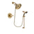 Delta Lahara Champagne Bronze Shower Faucet System with Hand Shower DSP3482V