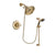 Delta Linden Champagne Bronze Shower Faucet System with Hand Shower DSP3488V