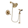 Delta Linden Champagne Bronze Shower Faucet System with Hand Shower DSP3496V