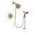 Delta Linden Champagne Bronze Shower Faucet System with Hand Shower DSP3514V