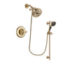 Delta Linden Champagne Bronze Shower Faucet System with Hand Shower DSP3618V