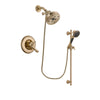 Delta Linden Champagne Bronze Shower Faucet System with Hand Shower DSP3626V