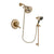 Delta Linden Champagne Bronze Shower Faucet System with Hand Shower DSP3626V