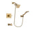 Delta Vero Champagne Bronze Tub and Shower Faucet System w/ Hand Spray DSP3843V