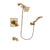 Delta Dryden Champagne Bronze Tub and Shower System with Hand Shower DSP3845V