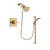 Delta Dryden Champagne Bronze Shower Faucet System with Hand Shower DSP3914V