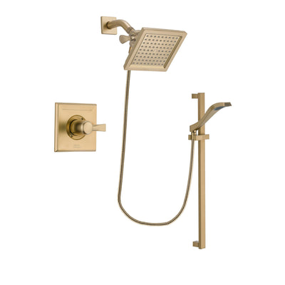 Delta Dryden Champagne Bronze Shower Faucet System with Hand Shower DSP3926V