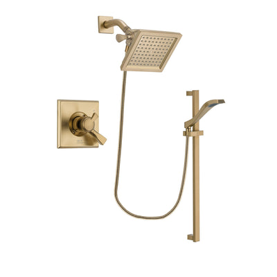 Delta Dryden Champagne Bronze Shower Faucet System with Hand Shower DSP3930V