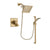 Delta Dryden Champagne Bronze Shower Faucet System with Hand Shower DSP3930V