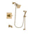 Delta Dryden Champagne Bronze Tub and Shower System with Hand Shower DSP3949V