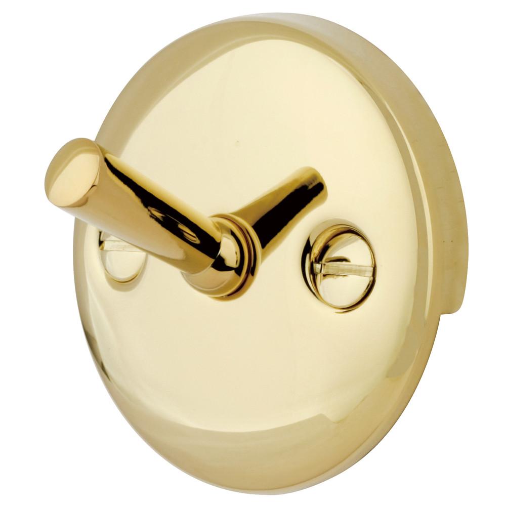 Kingston Brass Polished Brass Made to Match Trip Lever 3 Hole Round Plate DTL102