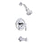 Danze Antioch 1-Handle Tub and Shower Faucet Trim Kit in Chrome (Valve Not Included) 634460