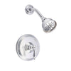 Danze Fairmont 1-Handle Pressure Balance Shower Faucet Trim Kit in Chrome (Valve Not Included) 635266