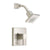 Danze Reef 1-Handle Pressure Balance Shower Faucet Trim Kit in Brushed Nickel (Valve Not Included) 635294