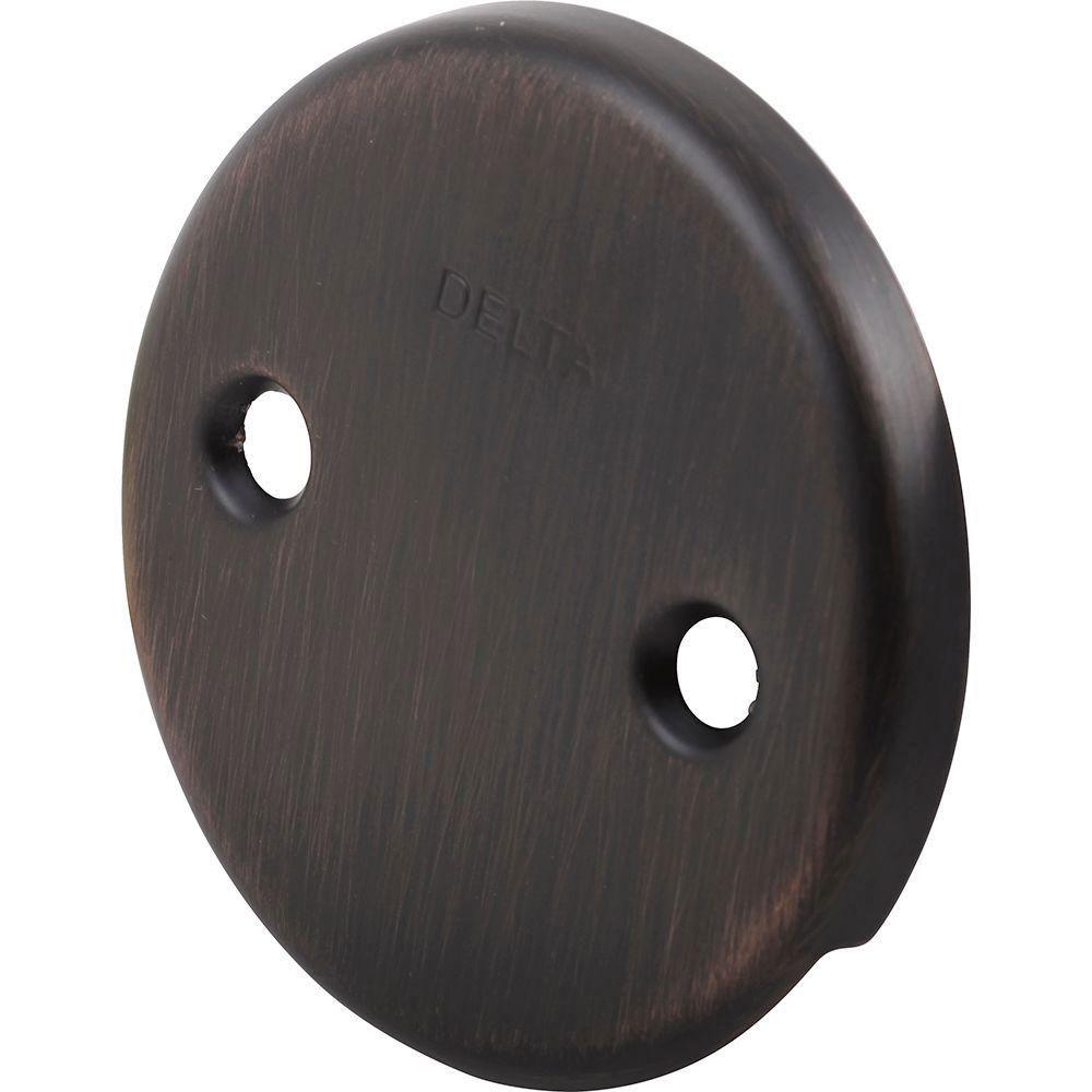 Delta Overflow Plate in Venetian Bronze 466057