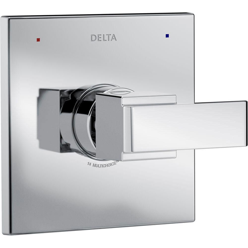 Delta Ara Monitor 14 Series 1-Handle Temperature Control Valve Trim Kit in Chrome (Valve Not Included) 660183