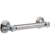 Delta Traditional Decorative ADA 12 inch x 1.25 inch Grab Bar in Chrome 661050