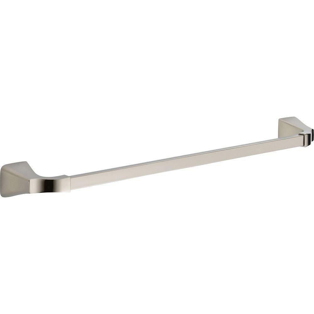 Delta Tesla 24 inch Single Towel Bar in Polished Nickel 718267