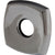 Delta Square Handle Escutcheon in Chrome 79952