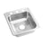 Elkay Dayton Top Mount Stainless Steel 21-1/4x17x6-1/2 inch 3-Hole Single Bowl Kitchen Sink 142740