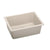 Elkay Gourmet Undermount Composite 18.5x25x18.5 0-Hole Single Bowl Kitchen Sink in Bisque 445137