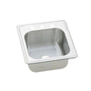 Elkay Elite Top Mount Stainless Steel 20x20x10.125 3-Hole Single Bowl Sink 484381