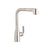 Elkay Brushed Nickel Gourmet Single Handle Pull Out Faucet 541175