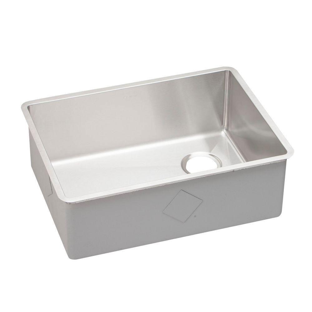 Elkay Crisfield Drop-In Acrylic 17 inch 2-Hole Single Bowl Prep Sink in Shell 642414