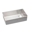 Elkay Crosstown Undermount Stainless Steel 31.5x18.5x9 0-Hole Single Bowl Kitchen Sink in Satin 642415