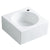 Kingston White Villa White China Vessel Bathroom Sink with Faucet Hole EV1093