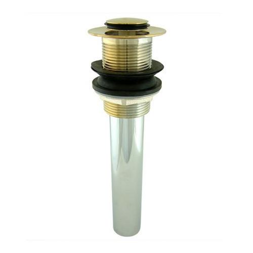 Kingston Brass Concord Polished Brass Push-up Drain for Vessel Sink EV8002