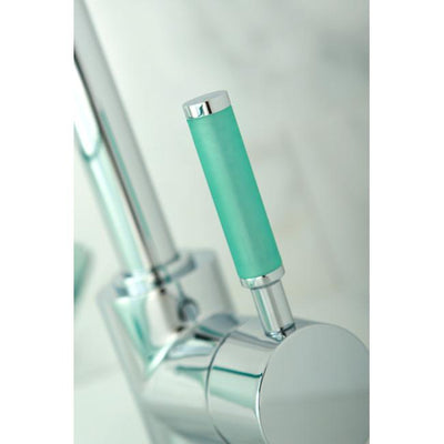 Kingston Brass Green Eden Chrome Single Handle Vessel Sink Faucet FS8231DGL