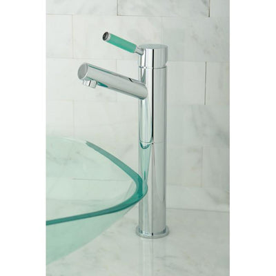 Kingston Brass Green Eden Chrome Single Handle Vessel Sink Faucet FS8411DGL